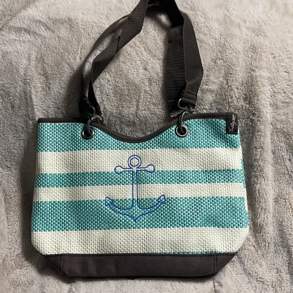 New Thirty One Canvas Crew mini w anchor embroidery